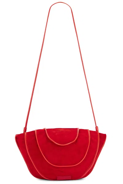 Staud Wells Bag In Red Rose