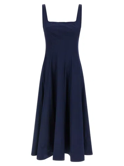 Staud 'wells' Dress In Blue