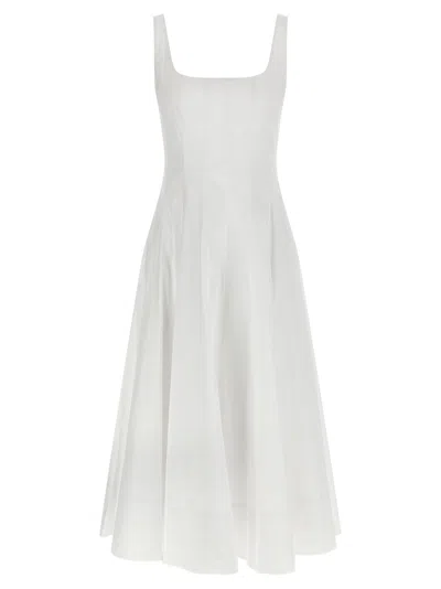 Staud Wells Dress In White