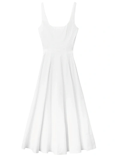 Staud Wells Dress In White