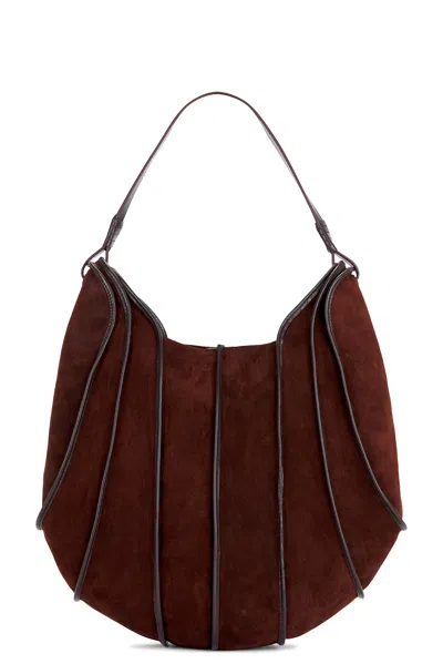 Staud Wells Hobo In Mahogany