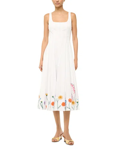 STAUD WELLS MIDI DRESS