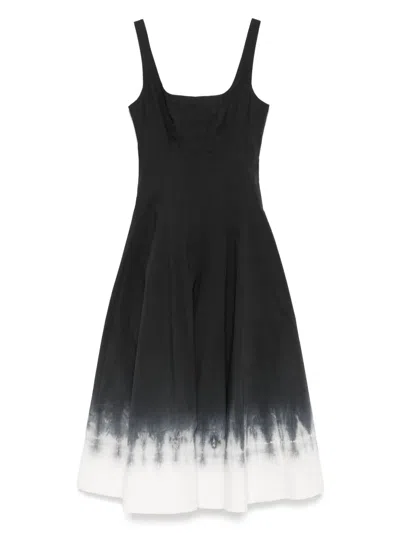 Staud Wells Onyx Tie Dye Dress