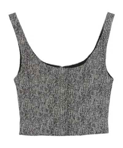 Staud Wells Top In Gray