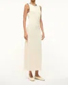 Staud Wentworth Midi Dress In White