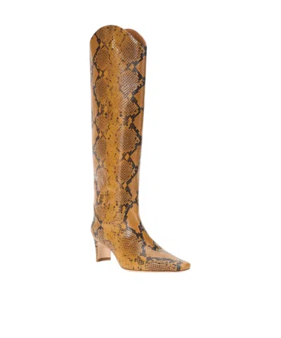 Staud Western Wally Boot Snake In Multi