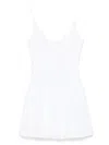 Staud Mini Dress Dena In White
