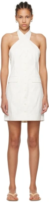 STAUD WHITE HAVEN MINIDRESS