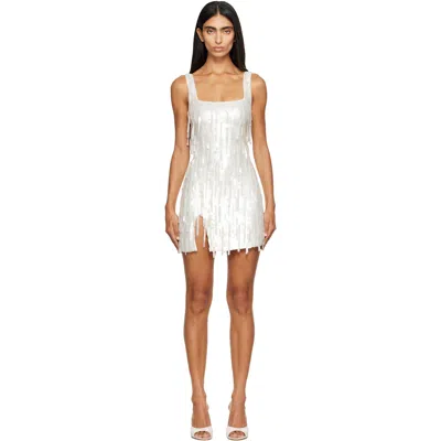 Staud White 'le Sable' Minidress