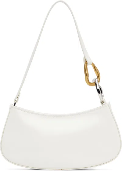 Staud White Ollie Bag