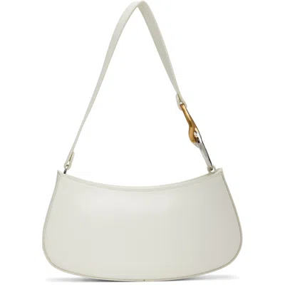 Staud White Ollie Shoulder Bag In Pink