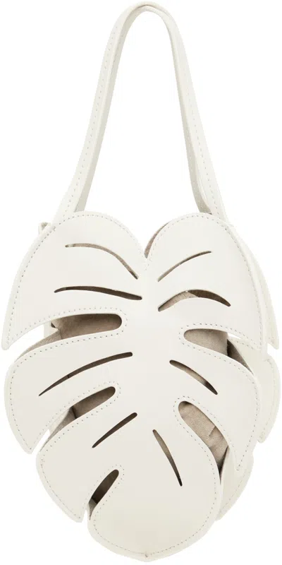 STAUD WHITE PALM BAG