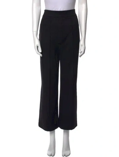 Pre-owned Staud Wide Leg Pants In Black