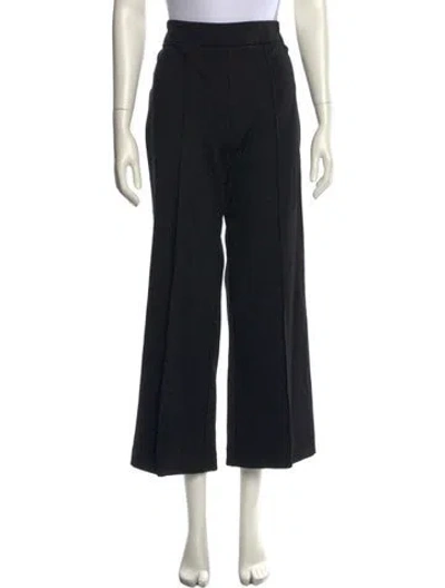 Pre-owned Staud Wide Leg Pants In Black