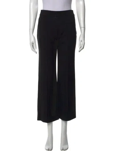 Pre-owned Staud Wide Leg Pants In Black