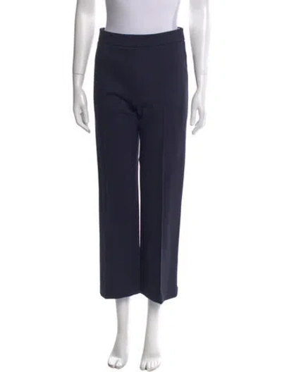 Pre-owned Staud Wide Leg Pants In Black