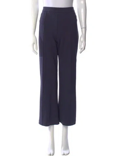 Pre-owned Staud Wide Leg Pants In Black
