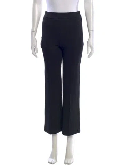 Pre-owned Staud Wide Leg Pants In Black