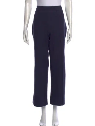 Pre-owned Staud Wide Leg Pants In Black