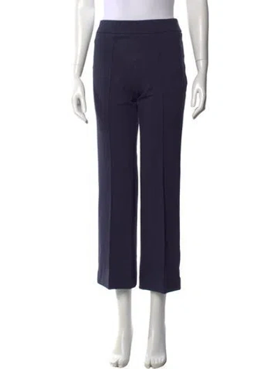 Pre-owned Staud Wide Leg Pants In Black