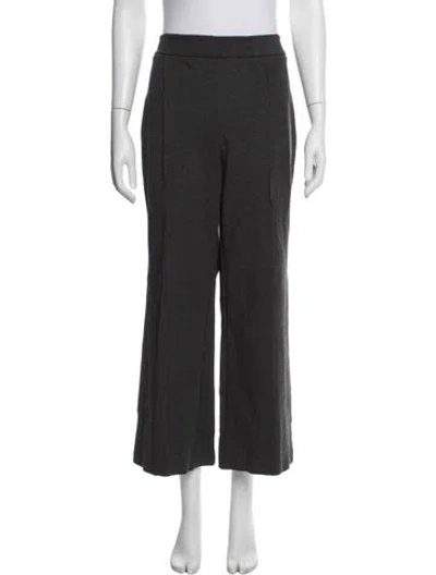 Pre-owned Staud Wide Leg Pants In Black
