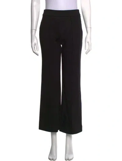 Pre-owned Staud Wide Leg Pants In Black