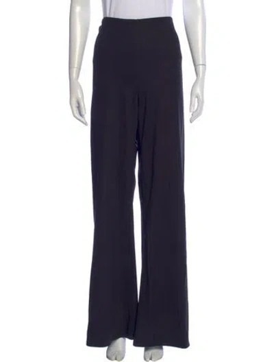 Pre-owned Staud Wide Leg Pants In Blue