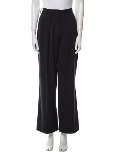 Pre-owned Staud Wide Leg Pants In Gray