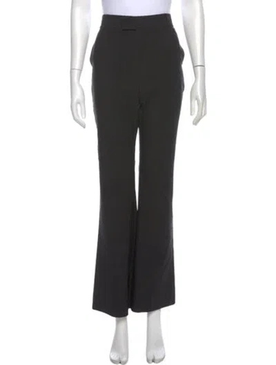 Pre-owned Staud Wide Leg Pants In Gray