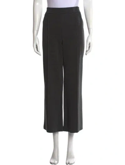 Pre-owned Staud Wide Leg Pants In Grey