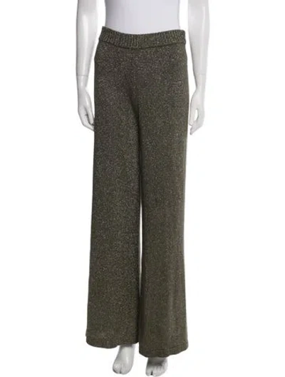 Pre-owned Staud Wide Leg Pants In Multi