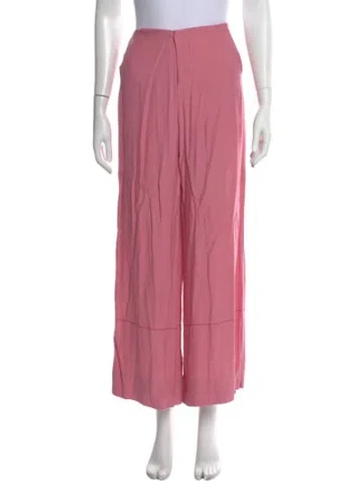 Pre-owned Staud Wide Leg Pants In Multi