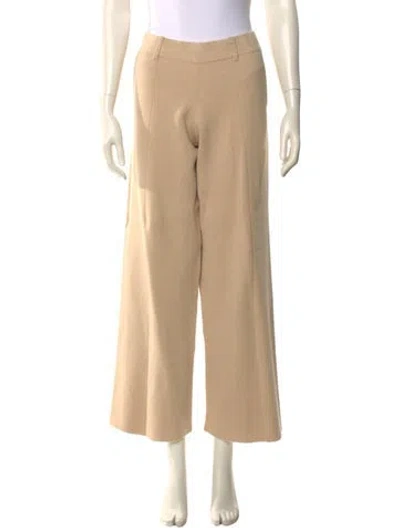 Pre-owned Staud Wide Leg Pants In Neutral