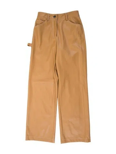 Pre-owned Staud Wide Leg Pants In Neutral