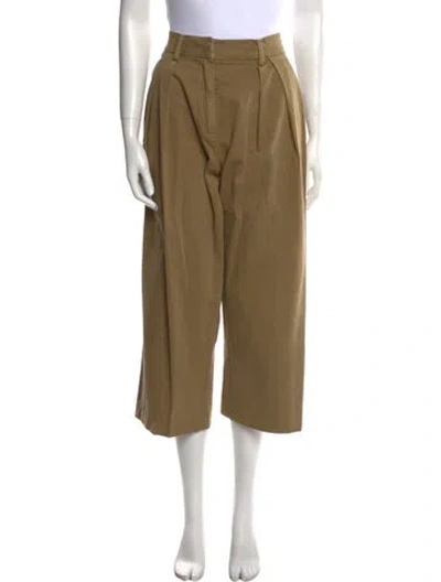 Pre-owned Staud Wide Leg Pants In Neutral