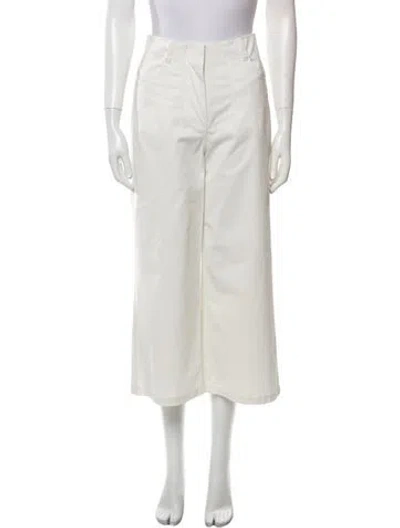 Pre-owned Staud Wide Leg Pants In Neutral