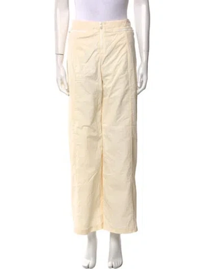 Pre-owned Staud Wide Leg Pants In Neutral