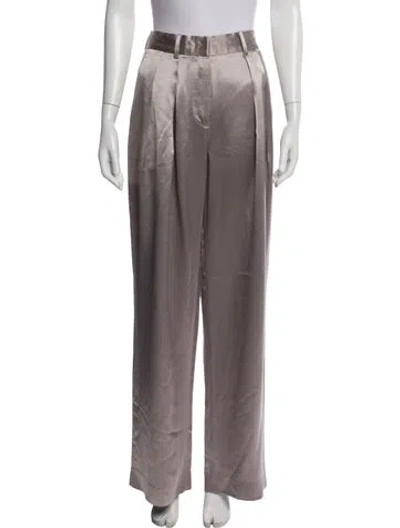 Pre-owned Staud Wide Leg Pants In Neutral