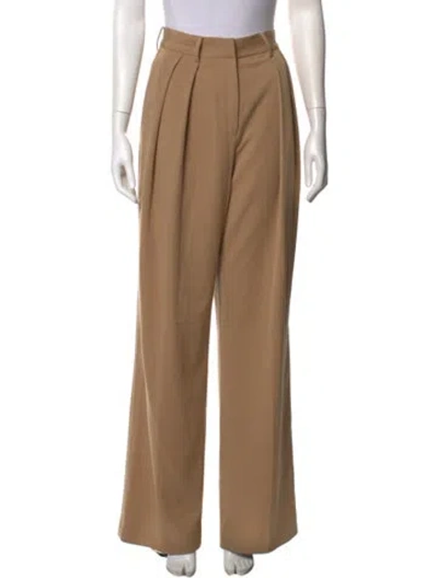 Pre-owned Staud Wide Leg Pants In Neutral