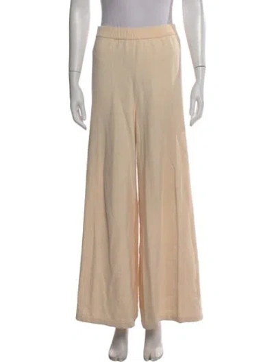 Pre-owned Staud Wide Leg Pants In Neutral