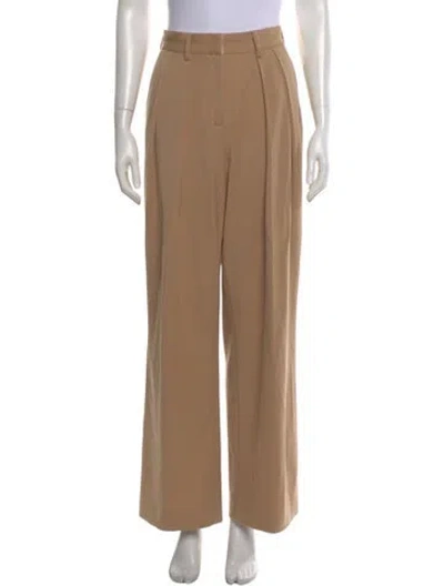 Pre-owned Staud Wide Leg Pants In Neutral