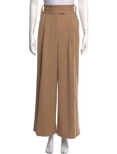 Pre-owned Staud Wide Leg Pants In Neutrals