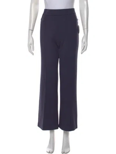 Pre-owned Staud Wide Leg Pants In Purple