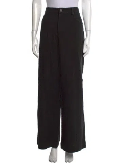 Pre-owned Staud Wide Leg Pants W/ Tags In Black