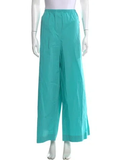 Pre-owned Staud Wide Leg Pants W/ Tags In Blue