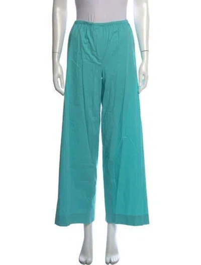 Pre-owned Staud Wide Leg Pants W/ Tags In Blue