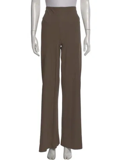 Pre-owned Staud Wide Leg Pants W/ Tags In Neutral