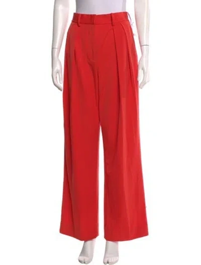 Pre-owned Staud Wide Leg Pants W/ Tags In Orange