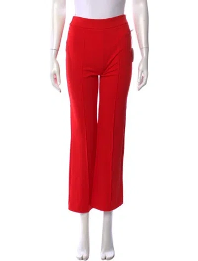 Pre-owned Staud Wide Leg Pants W/ Tags In Red