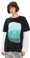 Staud William Tee California Dreams In Black